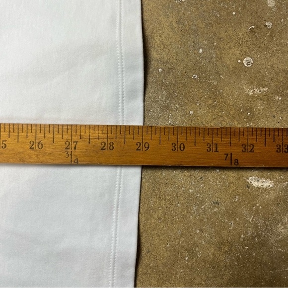 Isaac Mizrahi Live white tee with cuffed arm - Picture 5 of 5